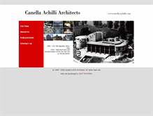 Tablet Screenshot of canella-achilli.com